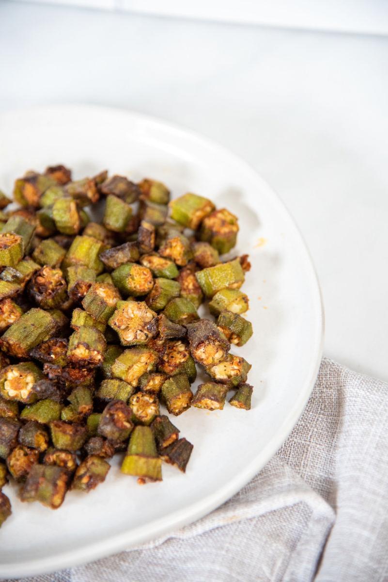 Mommy & Me: Air Fryer Okra