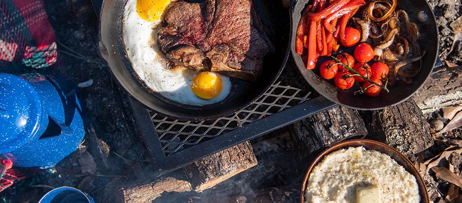 Campfire Meal Spread